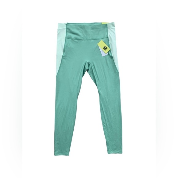 all in motion Pants - All In Motion NWT Size L Green Contour High Rise Leggings